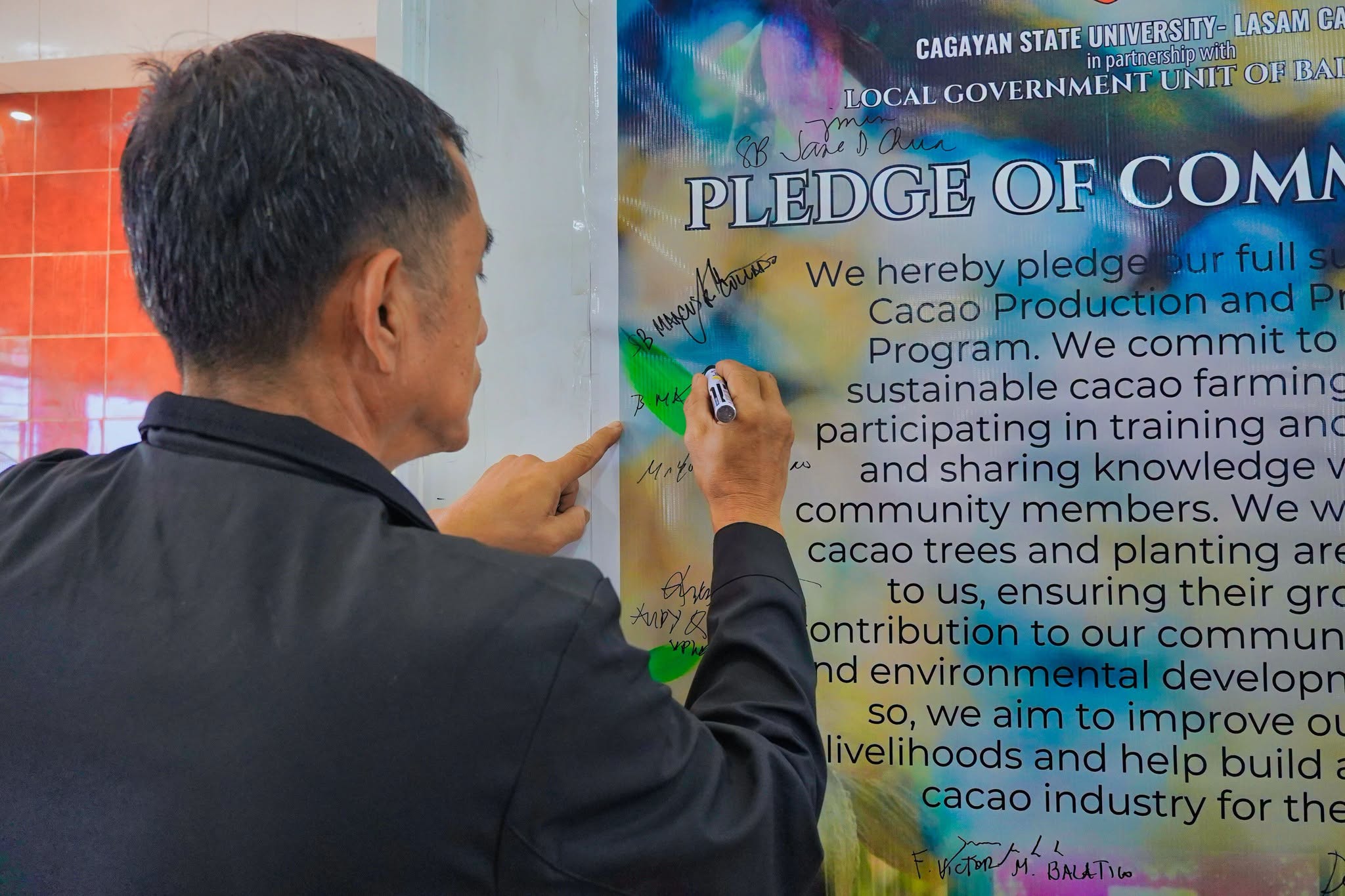 CSU LASAM, LGU BALLESTEROS PARTNER FOR SUSTAINABLE CACAO INDUSTRY DEVELOPMENT photo 26